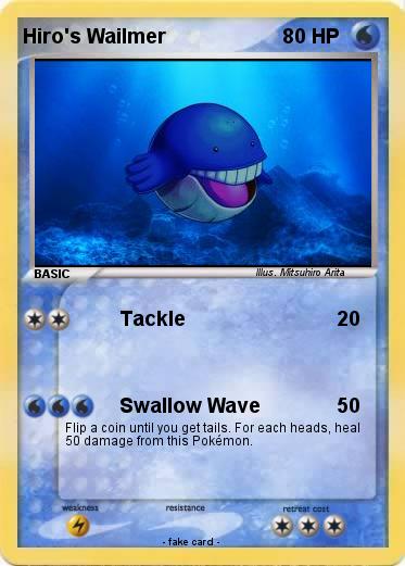 Pokemon Hiro's Wailmer