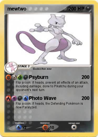 Pokemon mewtwo