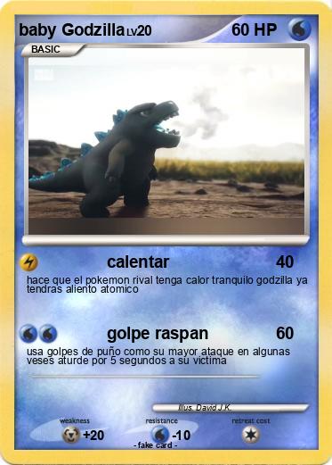 Pokemon baby Godzilla