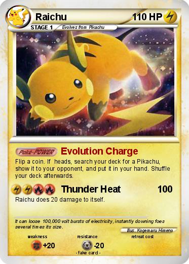 Pokemon Raichu