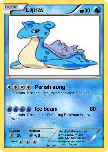 Pokemon Lapras