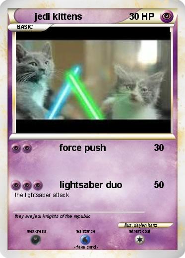 Pokemon jedi kittens