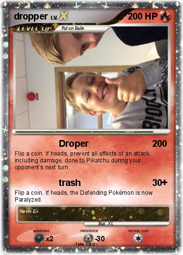 Pokemon dropper