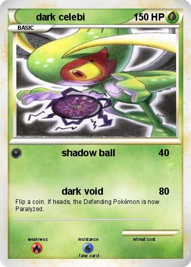 Pokemon dark celebi