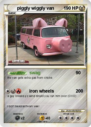 Pokemon piggly wiggly van