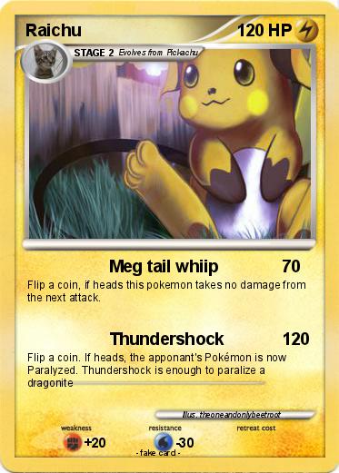 Pokemon Raichu