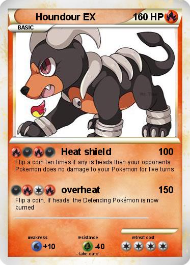 Pokemon Houndour EX