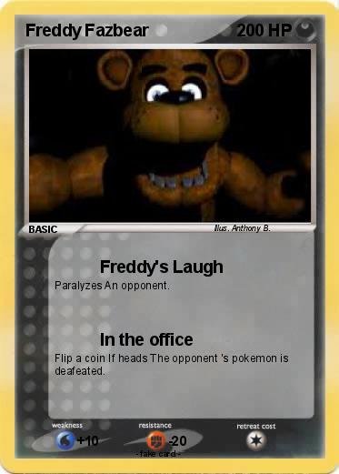 Pokemon Freddy Fazbear
