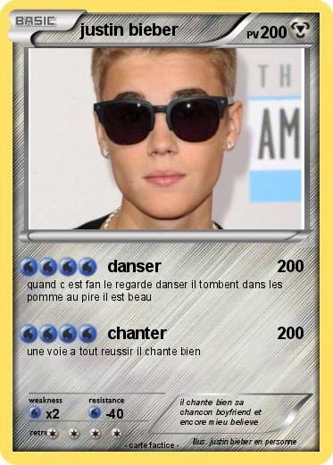 Pokemon justin bieber