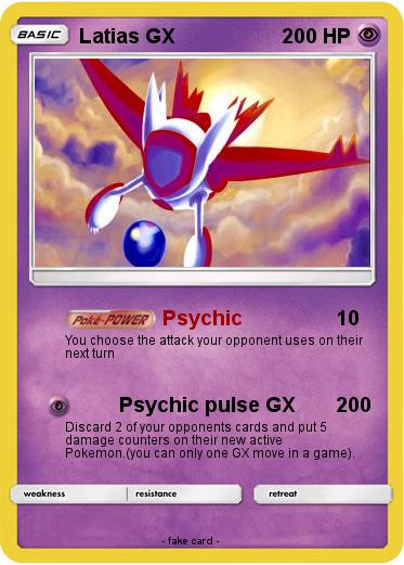 Pokemon Latias GX