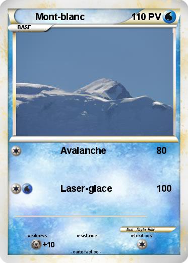 Pokemon Mont-blanc