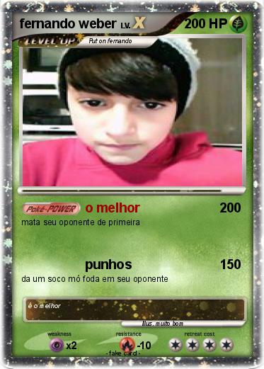 Pokemon fernando weber
