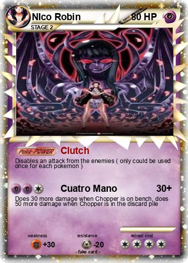 Pokemon NIco Robin