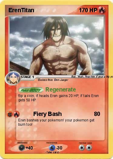 Pokemon ErenTitan