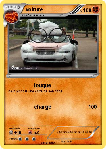 Pokemon voiture