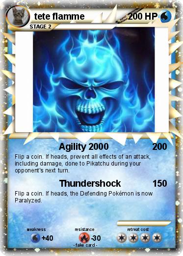 Pokemon tete flamme