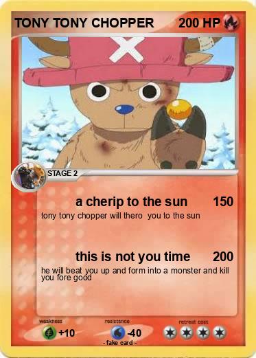 Pokemon TONY TONY CHOPPER