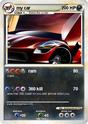 Pokemon my car