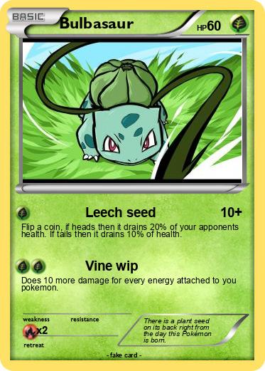 Pokemon Bulbasaur