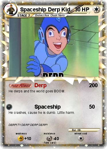 Pokemon Spaceship Derp Kid