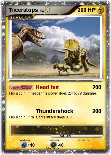 Pokemon Triceratops