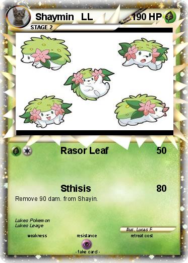 Pokemon Shaymin   LL