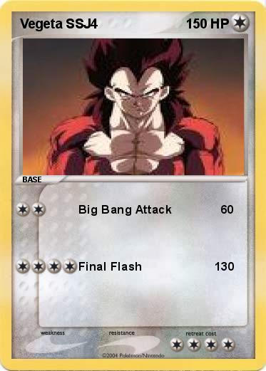 Pokemon Vegeta SSJ4