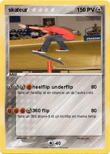 Pokemon skateur