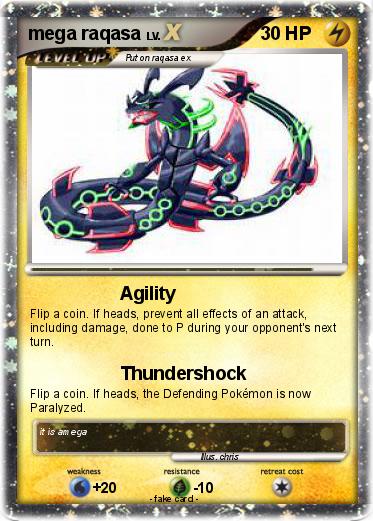 Pokemon mega raqasa