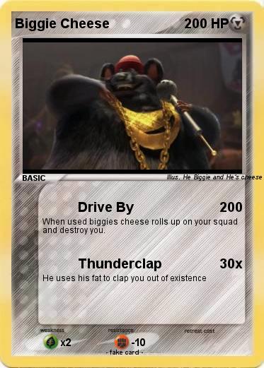 Pokemon Biggie Cheese