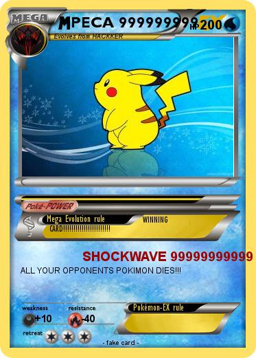 Pokemon PECA 999999999