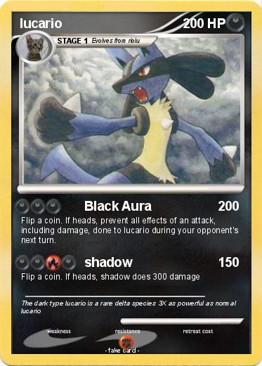 Pokemon lucario