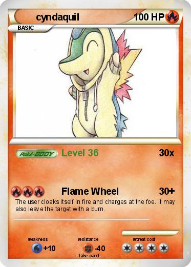 Pokemon cyndaquil