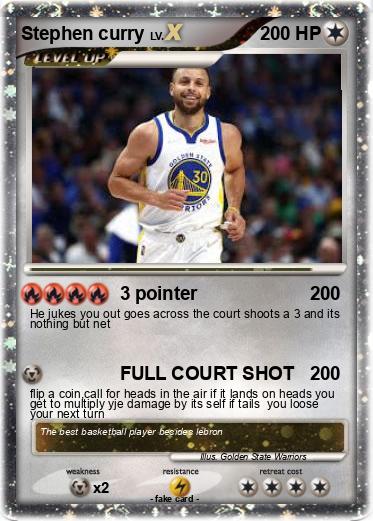 Pokemon Stephen curry