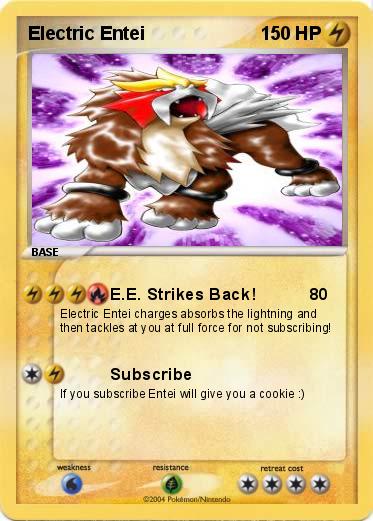 Pokemon Electric Entei