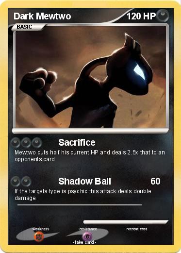 Pokemon Dark Mewtwo