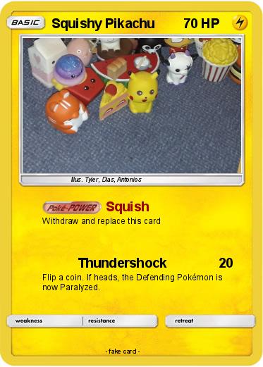 Pokemon Squishy Pikachu