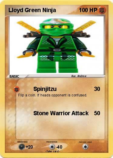 Pokemon Lloyd Green Ninja