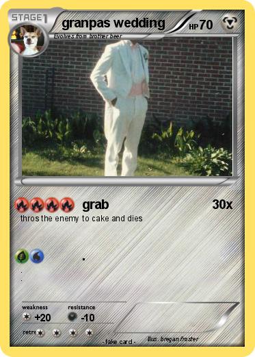 Pokemon granpas wedding