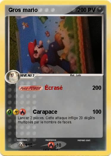 Pokemon Gros mario