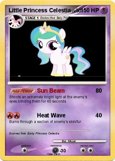 Pokemon Little Princess Celestia