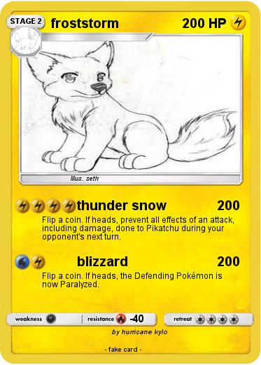 Pokemon froststorm