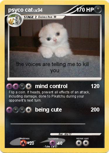 Pokemon psyco cat