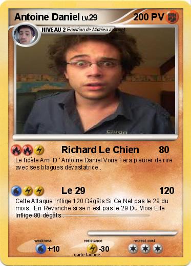 Pokemon Antoine Daniel