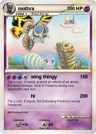 Pokemon mothra