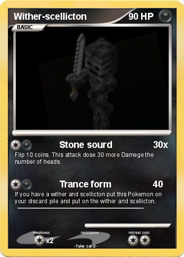 Pokemon Wither-scellicton