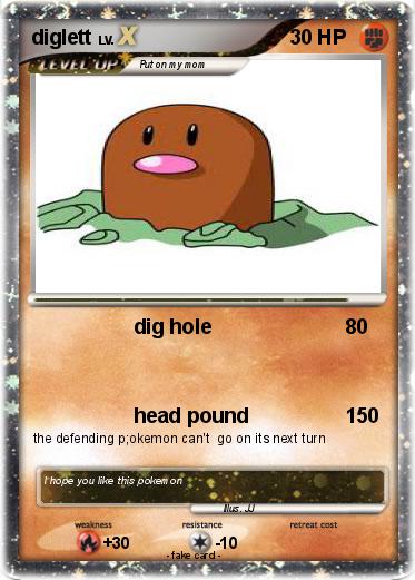 Pokemon diglett