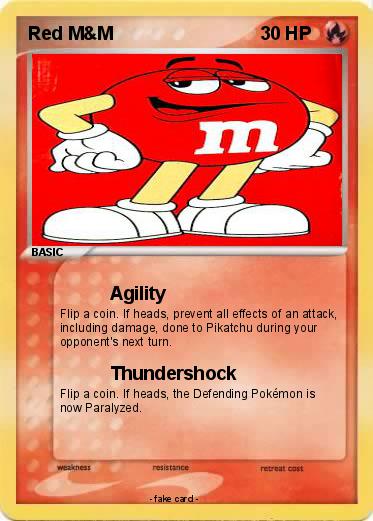 Pokemon Red M&M