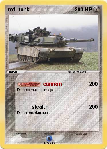 Pokemon m1  tank