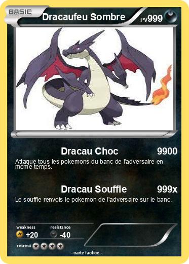 Pokemon Dracaufeu Sombre